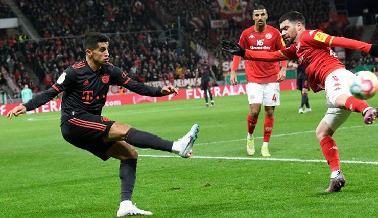 Cancelo tỏa sáng, Bayern đánh bại đối thủ ở cúp Quốc gia Đức