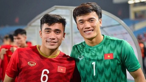 Thủ môn Bùi Tiến Dũng gặp bất ngờ trước trận đấu với Thanh Hoá.